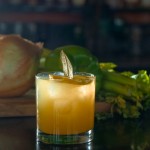 Zydeco Fiddle - Tom Gin, Lemon, Trinity, Apricot Brandy, Celery Bitters, House Ginger Beer (Photo & Cocktail by Anvil Bartender Alex Gregg)